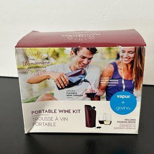 Wandervino‎ Vapur Govino Portable Wine Kit Open Box